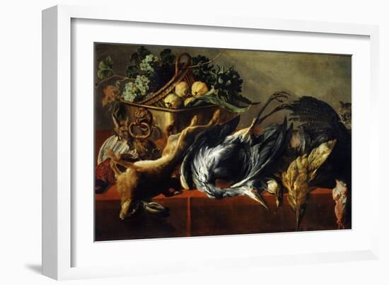 Still Life with an Ebony Chest, 17th Century-Frans Snyders-Framed Giclee Print