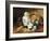 Still Life with an Urn and Mums-Eugene Henri Cauchois-Framed Giclee Print