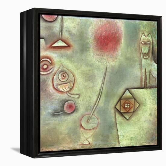 Still Life with Animal Statuette-Paul Klee-Framed Premier Image Canvas