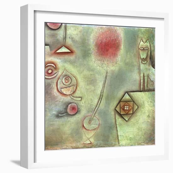 Still Life with Animal Statuette-Paul Klee-Framed Giclee Print