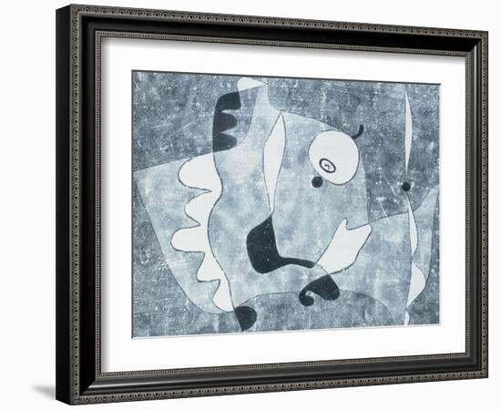 Still Life with Apple; Stilleben Mit Dem Apfel-Paul Klee-Framed Giclee Print