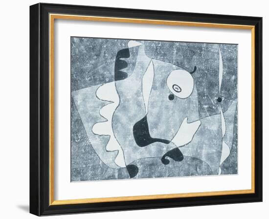 Still Life with Apple; Stilleben Mit Dem Apfel-Paul Klee-Framed Giclee Print