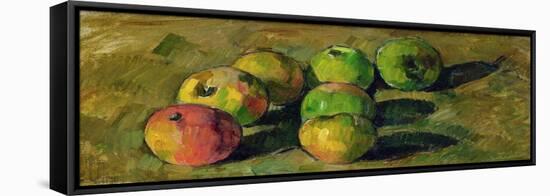 Still Life with Apples, 1878-Paul Cézanne-Framed Premier Image Canvas