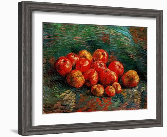 Still Life With Apples, 1887-1888-Vincent van Gogh-Framed Premium Giclee Print