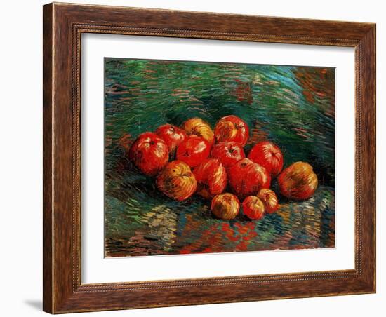 Still Life With Apples, 1887-1888-Vincent van Gogh-Framed Premium Giclee Print