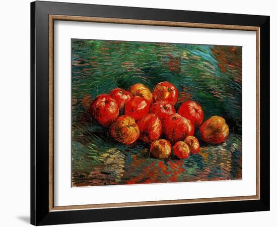 Still Life With Apples, 1887-1888-Vincent van Gogh-Framed Premium Giclee Print