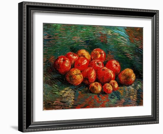 Still Life With Apples, 1887-1888-Vincent van Gogh-Framed Premium Giclee Print