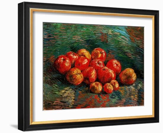 Still Life With Apples, 1887-1888-Vincent van Gogh-Framed Premium Giclee Print
