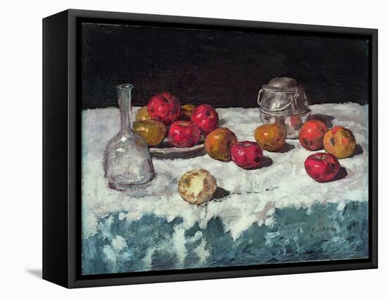 Still Life with Apples, 1889-Carl Schuch-Framed Premier Image Canvas