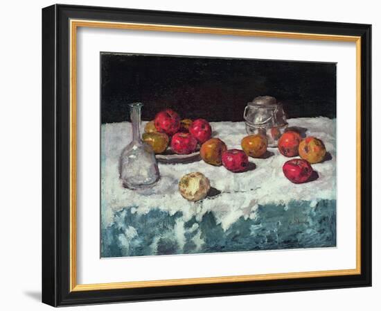 Still Life with Apples, 1889-Carl Schuch-Framed Giclee Print