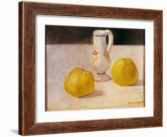 Still Life with Apples, 1889-Maurice Denis-Framed Giclee Print