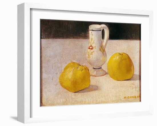 Still Life with Apples, 1889-Maurice Denis-Framed Giclee Print