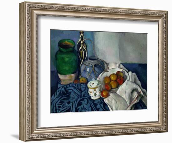 Still Life with Apples, 1893-1894-Paul Cézanne-Framed Premium Giclee Print