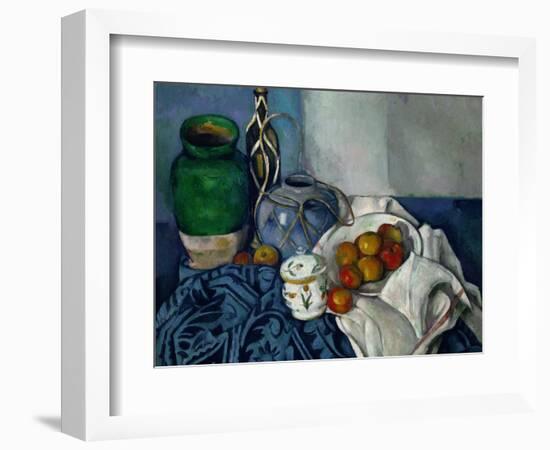 Still Life with Apples, 1893-1894-Paul Cézanne-Framed Premium Giclee Print