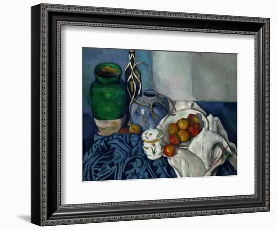 Still Life with Apples, 1893-1894-Paul Cézanne-Framed Premium Giclee Print