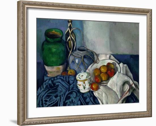 Still Life with Apples, 1893-1894-Paul Cézanne-Framed Giclee Print