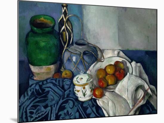 Still Life with Apples, 1893-1894-Paul Cézanne-Mounted Giclee Print