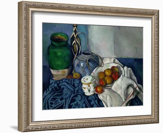 Still Life with Apples, 1893-1894-Paul Cézanne-Framed Giclee Print