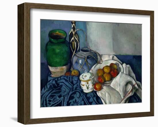 Still Life with Apples, 1893-1894-Paul Cézanne-Framed Giclee Print