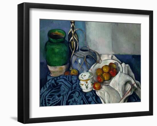 Still Life with Apples, 1893-1894-Paul Cézanne-Framed Giclee Print