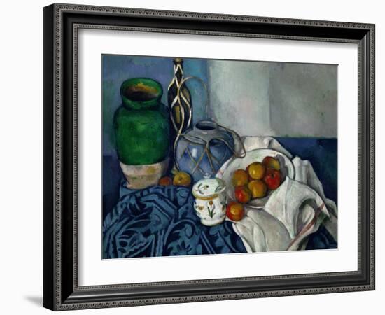 Still Life with Apples, 1893-1894-Paul Cézanne-Framed Giclee Print