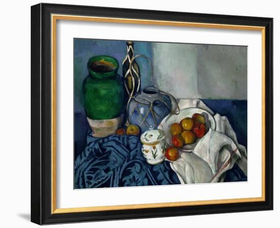 Still Life with Apples, 1893-1894-Paul Cézanne-Framed Giclee Print