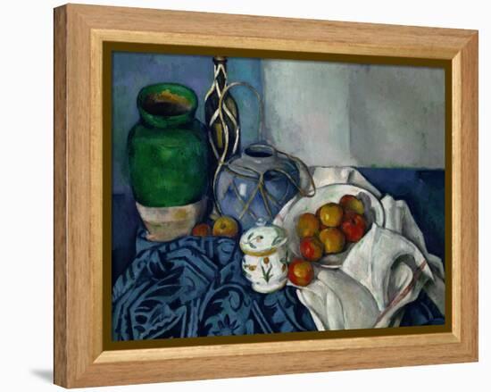 Still Life with Apples, 1893-1894-Paul Cézanne-Framed Premier Image Canvas