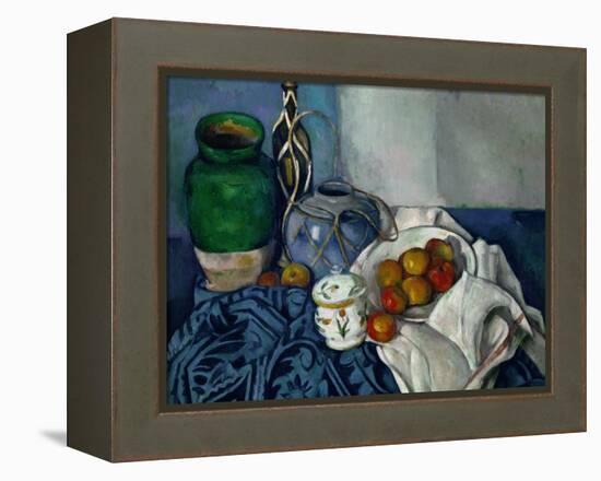 Still Life with Apples, 1893-1894-Paul Cézanne-Framed Premier Image Canvas