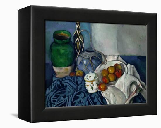 Still Life with Apples, 1893-1894-Paul Cézanne-Framed Premier Image Canvas