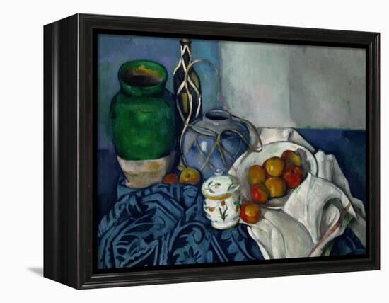 Still Life with Apples, 1893-1894-Paul Cézanne-Framed Premier Image Canvas