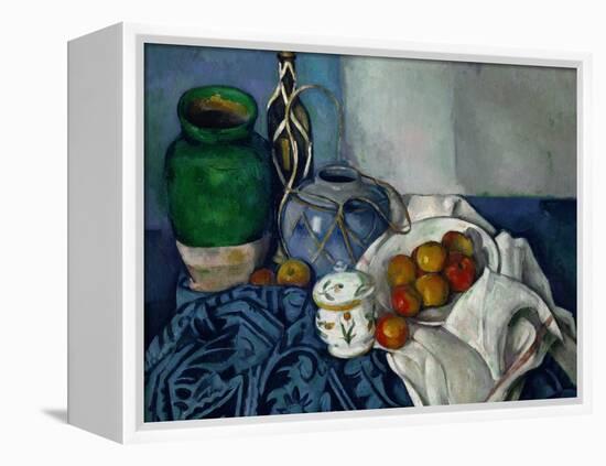 Still Life with Apples, 1893-1894-Paul Cézanne-Framed Premier Image Canvas