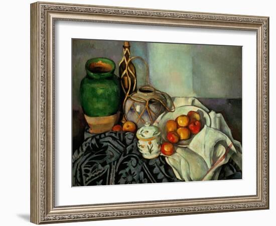 Still Life with Apples, 1893-94-Paul Cézanne-Framed Giclee Print