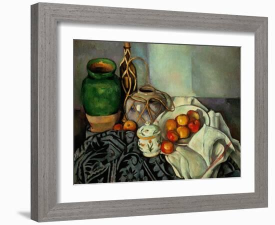 Still Life with Apples, 1893-94-Paul Cézanne-Framed Giclee Print
