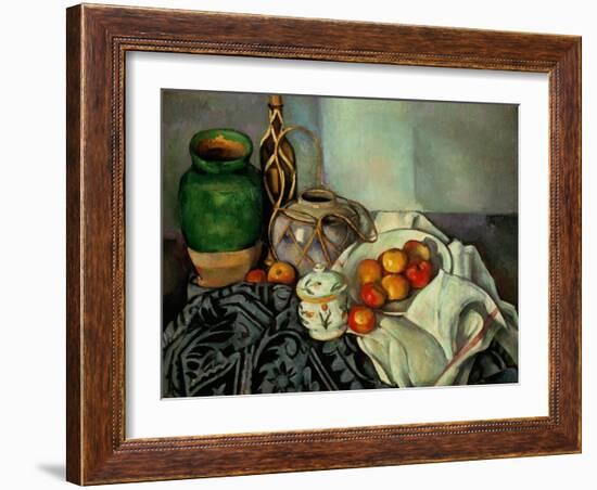 Still Life with Apples, 1893-94-Paul Cézanne-Framed Giclee Print