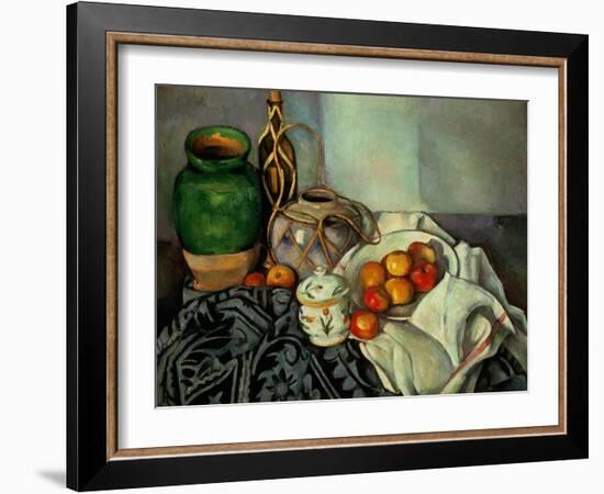 Still Life with Apples, 1893-94-Paul Cézanne-Framed Giclee Print