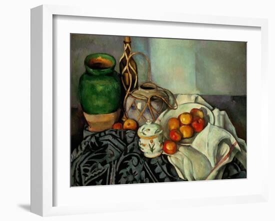 Still Life with Apples, 1893-94-Paul Cézanne-Framed Giclee Print