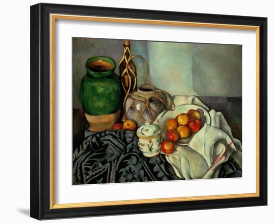 Still Life with Apples, 1893-94-Paul Cézanne-Framed Giclee Print