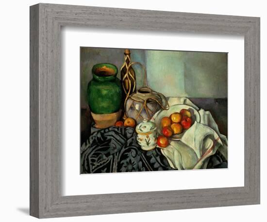 Still Life with Apples, 1893-94-Paul Cézanne-Framed Giclee Print