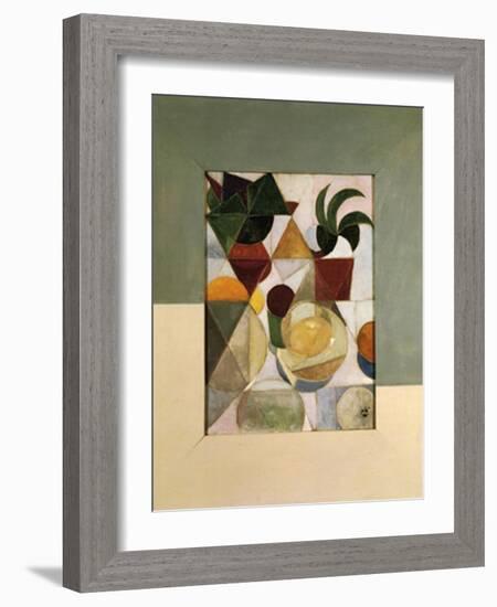 Still Life with Apples, 1916-Theo Van Doesburg-Framed Giclee Print