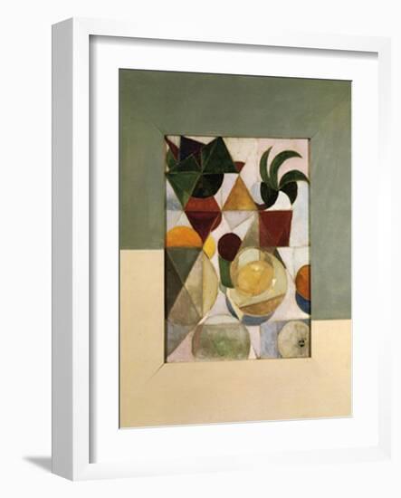 Still Life with Apples, 1916-Theo Van Doesburg-Framed Giclee Print