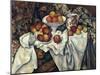 Still Life with Apples and Oranges, about 1895/1900-Paul Cézanne-Mounted Giclee Print