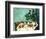 Still Life with Apples and Primroses-null-Framed Giclee Print