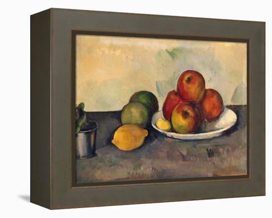 Still Life with Apples, C.1890-Paul C?zanne-Framed Premier Image Canvas