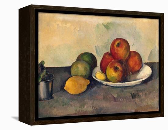 Still Life with Apples, C.1890-Paul C?zanne-Framed Premier Image Canvas