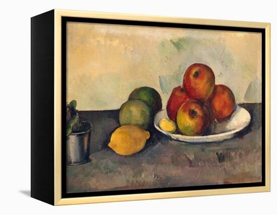 Still Life with Apples, C.1890-Paul C?zanne-Framed Premier Image Canvas