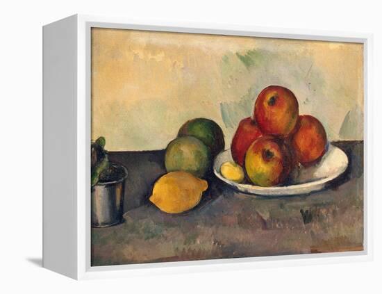 Still Life with Apples, C.1890-Paul C?zanne-Framed Premier Image Canvas