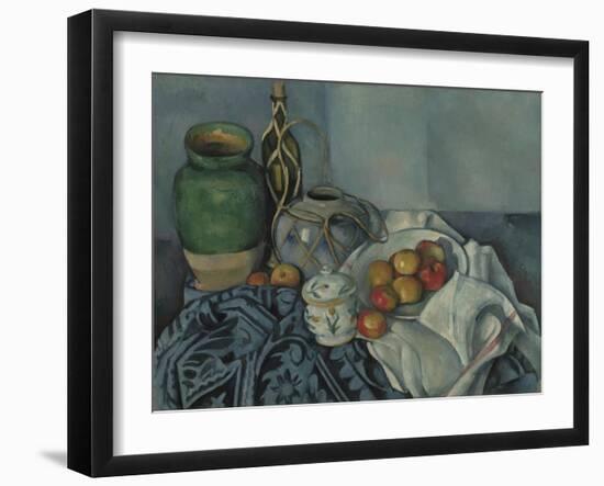 Still Life with Apples, C.1893-94-Paul Cézanne-Framed Giclee Print