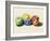 Still Life with Apples & Lemon I-Alicia Ludwig-Framed Art Print