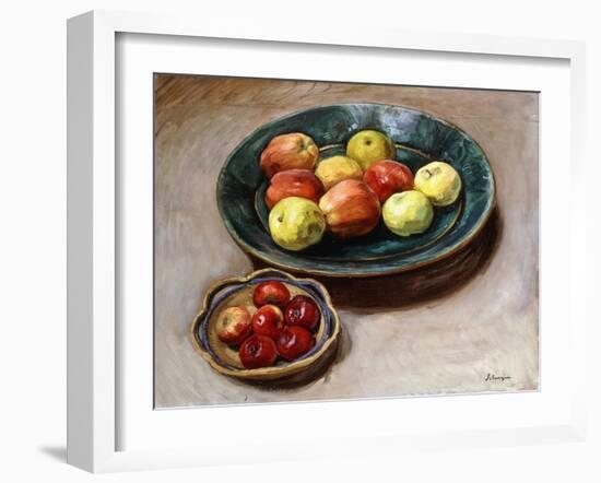 Still-Life with Apples; Nature Morte Aux Pommes, C.1926-Henri Lebasque-Framed Giclee Print