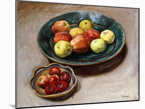 Still-Life with Apples; Nature Morte Aux Pommes, C.1926-Henri Lebasque-Mounted Giclee Print